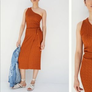 ❤️HP❤️ANTHROPOLOGIE Ribbed Knit Skirt Set